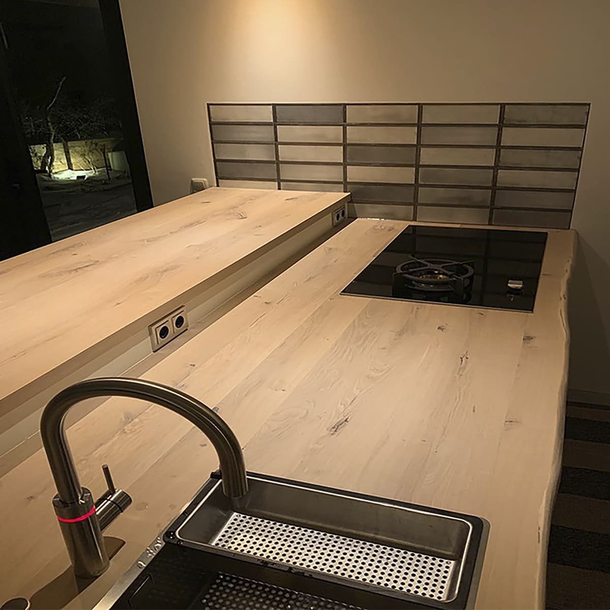 Keukenbladen Boomstam Rand